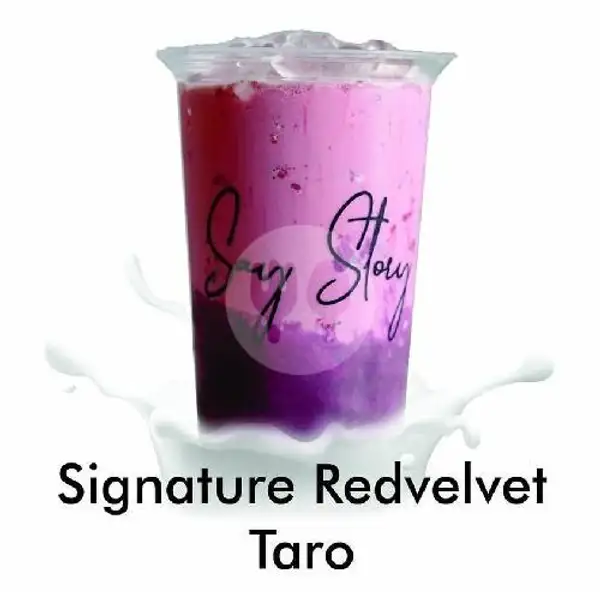 Signature Redvelvet Taro | Say Story