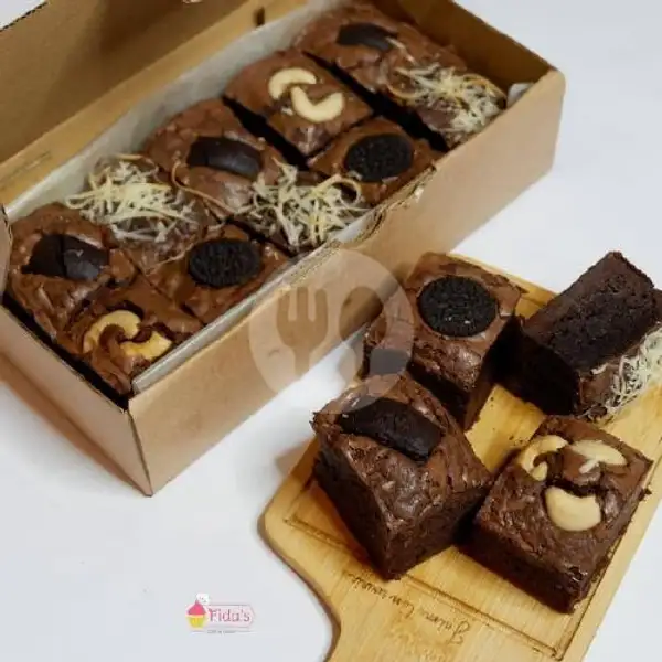 Brownies Fudgy Skat 10 Coklat | Fidas Cake Kutabumi, Pasar Kemis