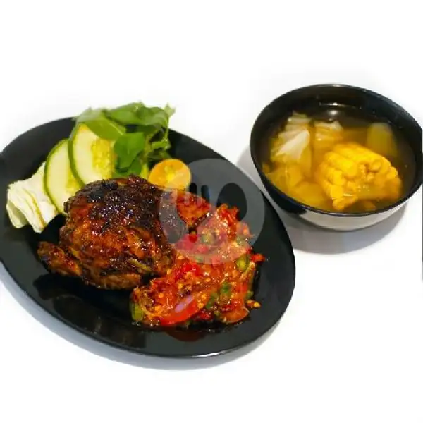 Ayam Bakar Plecing | JALOM (Makanan Khas Lombok), Palm Spring
