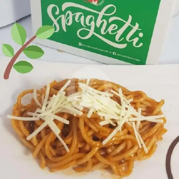 Spagheti Premium | DYNO CHICKEN MEJASEM 2,Depan Pombensin pas