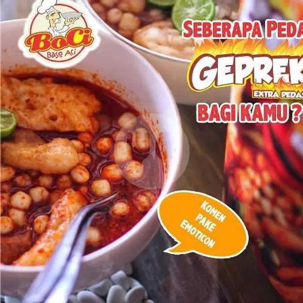 Baso Aci Mantap Jiwa Versi Ayam Geprek | Durian Beku Lampung, Abdullah