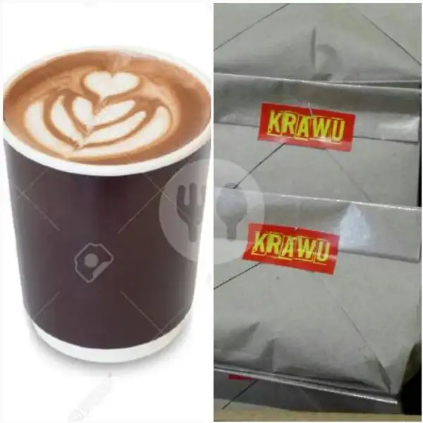 Paket Krawu Babe- White Coffee | Sego Krawu Kedai E-5, Sukolilo
