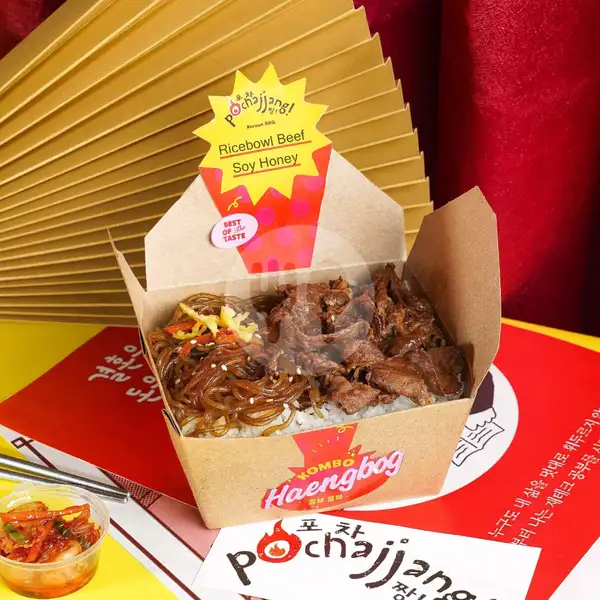 Premium Beef Bowl | Pochajjang Korean BBQ, Palembang Pemuda