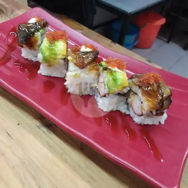 King Dargon Roll ( 5 Pcs) Sushi. | Stand Tiara Dewata, Mayjen Sutoyo