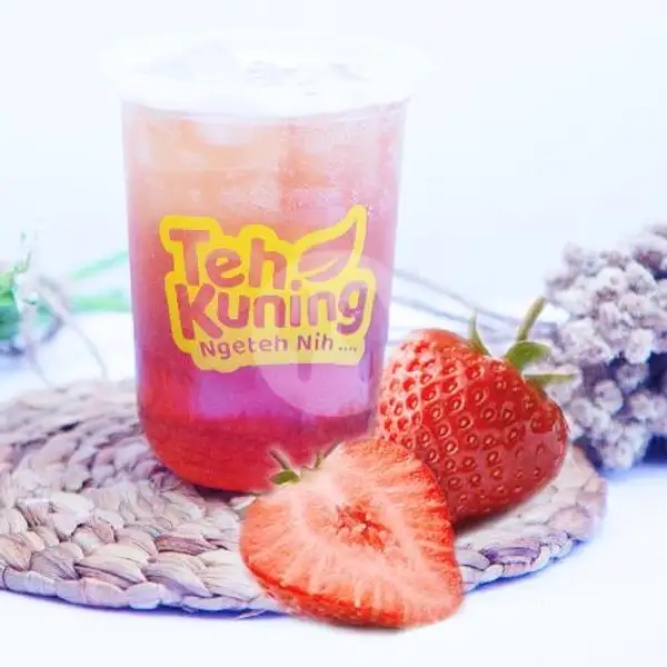Strawberry Tea | Teh Kuning, Lowokwaru