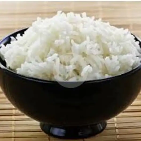 nasi putih | Aneka Gorengan & Rujak Manis, Sawahan
