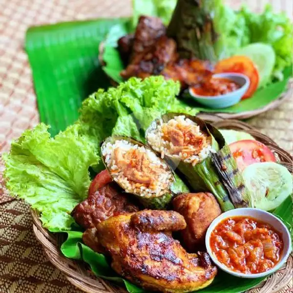 Nasi Bakar + Ayam Bakar Spesial | Sweet Corner, Komplek Citra Super Mall
