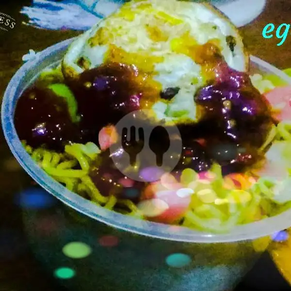 Egg Noodle Rice | I & M Rujak, Pinang