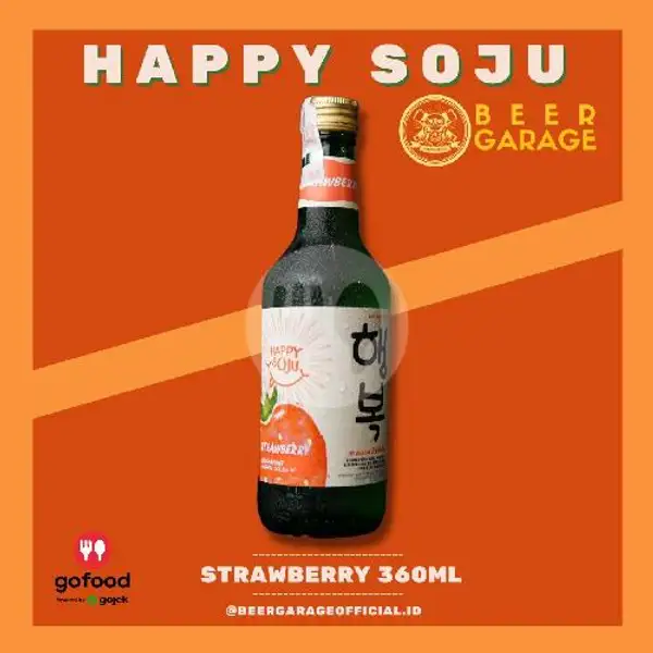 Happy Soju Strawberry 360ml | Beer Garage, Ruko Bolsena