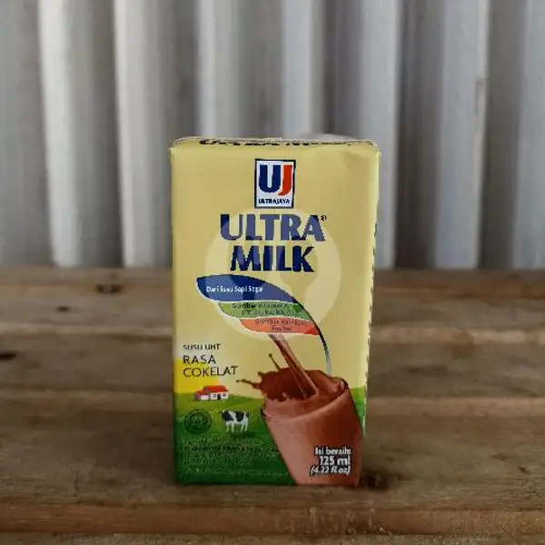 Ultra Milk Coklat 125ml | Raz Kitchen, Padalarang