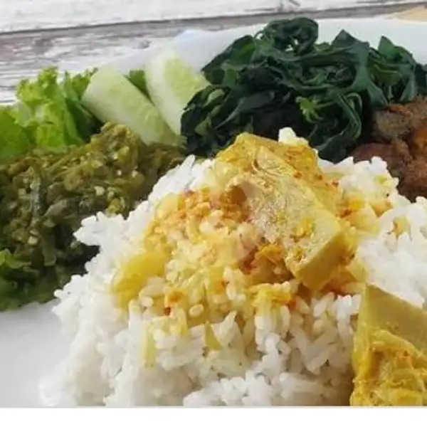 Nasi Padang(Ikan Sambel Hijau) | Love Vegetarian, Batam Kota