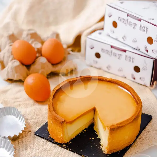 Cheese Pudding Tart | Mini Brown Cheese Cake, Batam