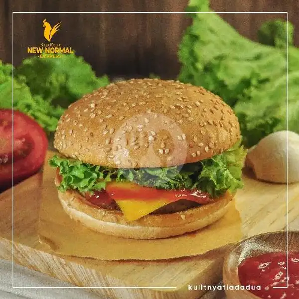 Cheese Burger | Nasi Kulit New Normal, Express Mall SKA