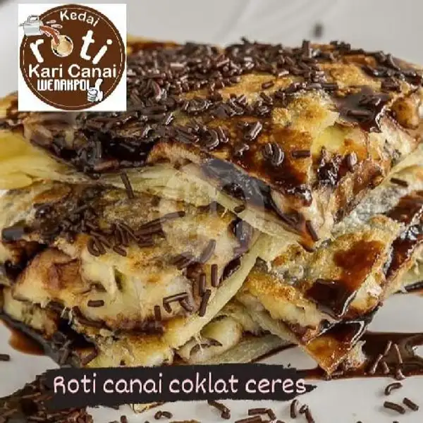 Roti Canai Coklat Ceres | Kedai Roti Kari Canai Wenakpol, Serpong