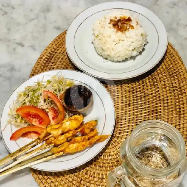 Sate Ayam Madura + Nasi | Warung Sate Bali, Ubud
