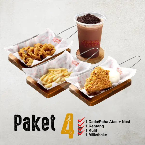 Paket 4 | Chicken Crush, Tendean