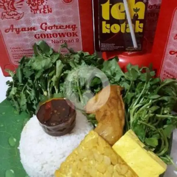 Paket Berdua Dengan Teh Kotak | Ayam Gorowok Asep Tiyen, Murni 3