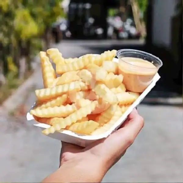 Kentang Goreng Crinkle 150gr | Minishop Frozen & Fast Food, Denpasar