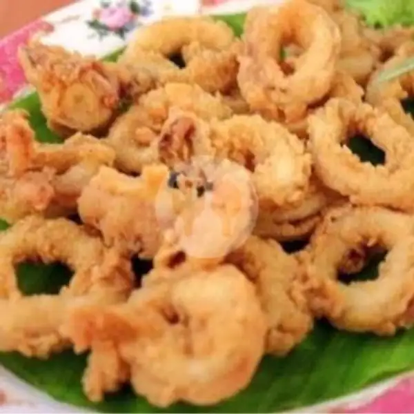 Cumi Tepung + Nasi | SeaFood Gebyar Sari, Purwokerto Utara