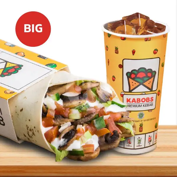 Big Combobs Vegetable Kebab | KABOBS - Premium Kebab, BTC Fashion Mall