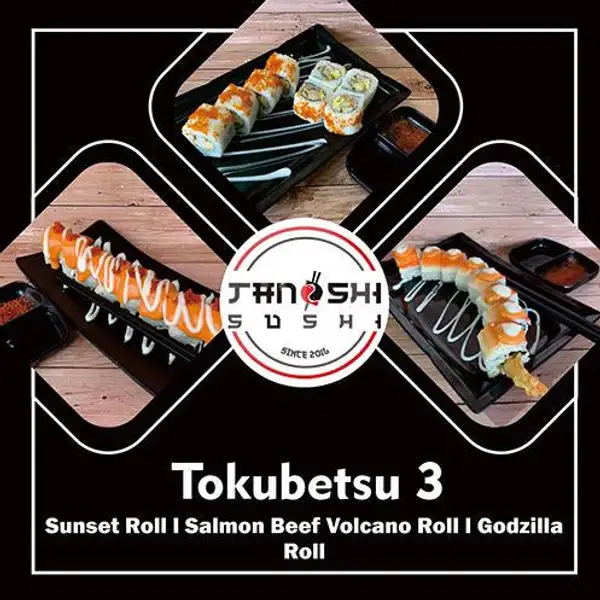 Tokubetsu 3 | Tanoshii Sushi, Waroenk Babe