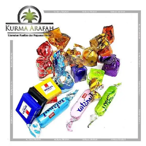 Coklat Arab Turki Mix 250 gr | Kurma Arafah, KH Mas Mansyur