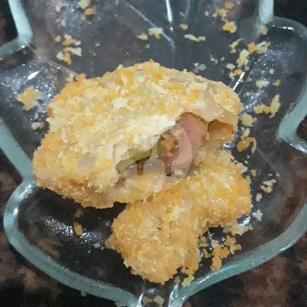 Cireng Isi Sosis Pedas Crispy (Goreng) | Cireng Isi Mang Kabayan, Bukit Kecil