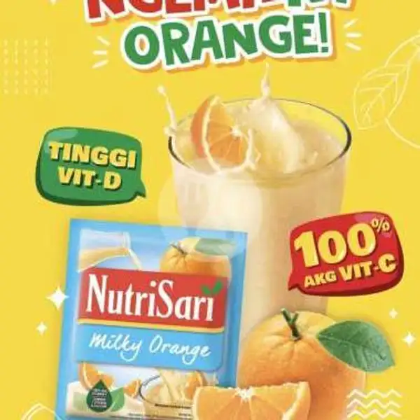 Es Nutrisari Milky Orange | Kedai Dian, Perjuangan