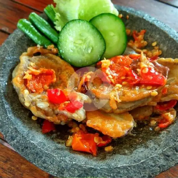 terong goreng sambel geprek | Nasi Liwet & Nasi Kuning SAMI''UUN