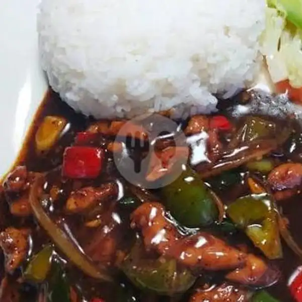 Nasi Ayam Blackpaper | Kitchen Food, Panbil