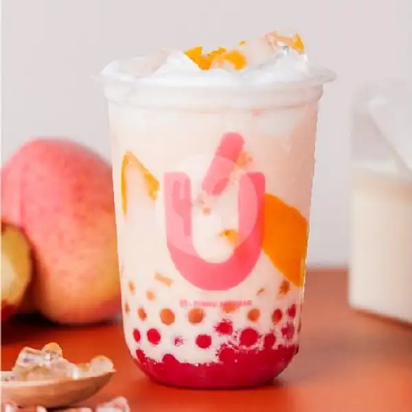 Peachy Lychee Hokkaido Milk | PINKU X URI 