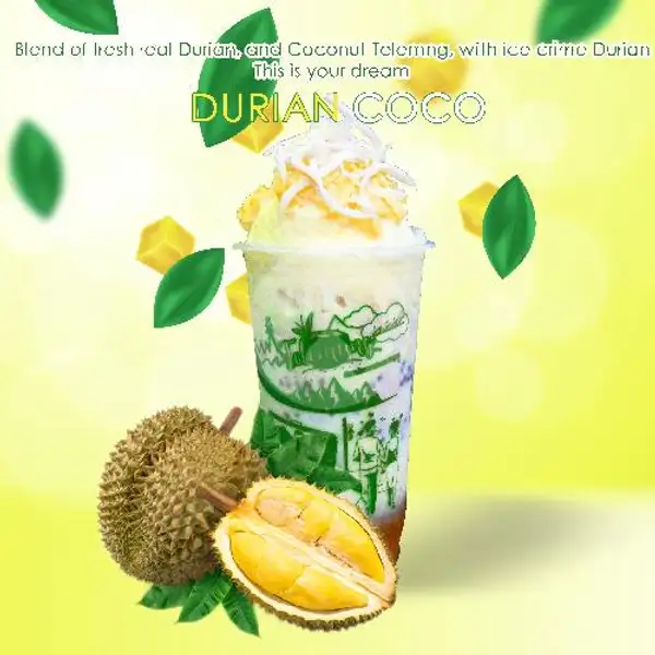 Durian Coco Large | Telemung Ice Coconut Kedaton