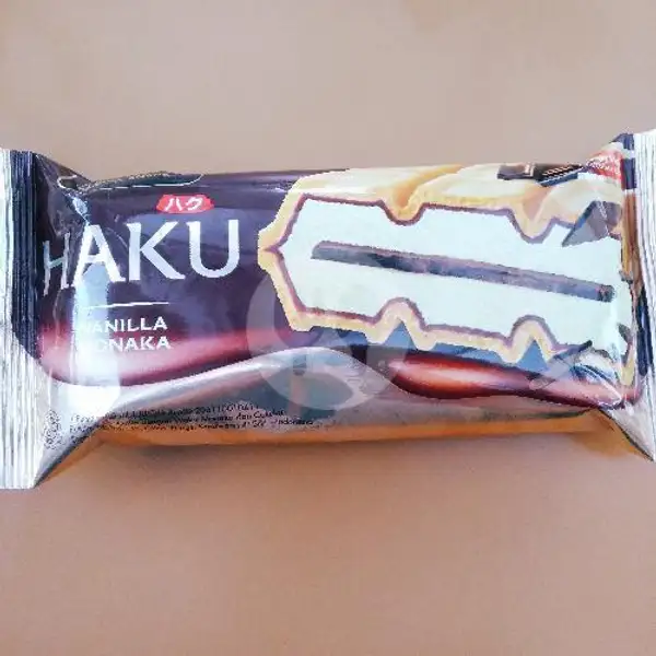 Haku Monaka Vanilla | Ice Cream AICE & Glico Wings, H Hasan