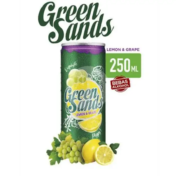 Green Sands Lemon Grape 250 Ml | Arnes Beer Snack Anggur & Soju