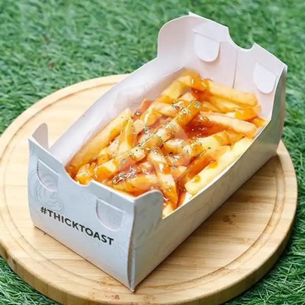 Spicy Bulgogi Fries | Thick Toast Roti Panggang, Boulevard Gading Serpong