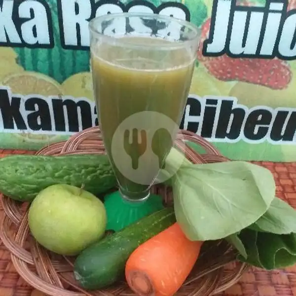 Juice Pare Mix Apel + Wortel + Timun + Pakcoy | Alpukat Kocok & Es Teler, Citamiang