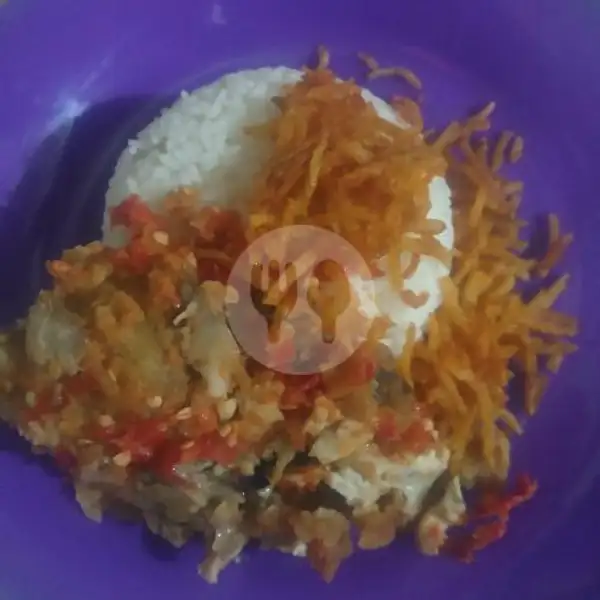 Ayam Geprek Krispi + Kentang Balado | Warung Sunda Boga Rasa, Jembatan Merah
