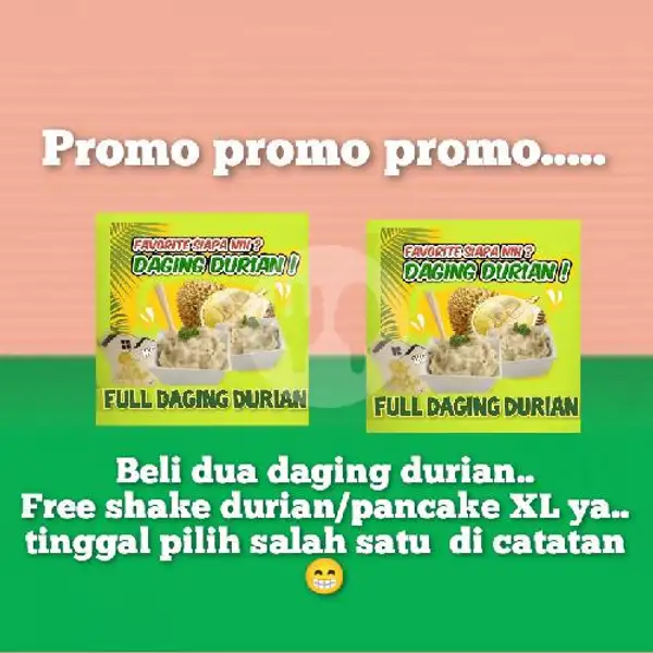Promo Daging Durian | Duren Melintir