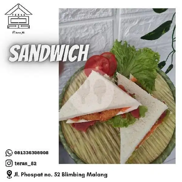 Sandwich | Es Kopi & Jus Teras 52 Blimbing