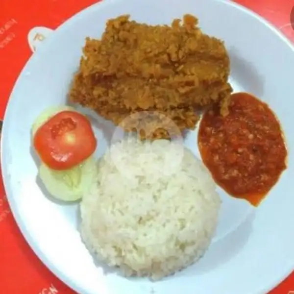 Ayam Crispy Sambel Penyet | Chicken sauce Murame, Kejawan Putih Tambak