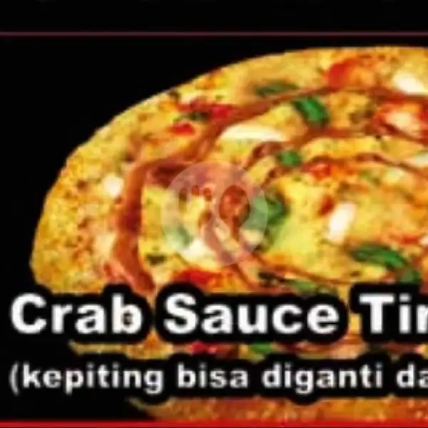 Crab Sauce Tiram Pizza (L) | Sicilian Pizza, Tiara Dewata Supermarket