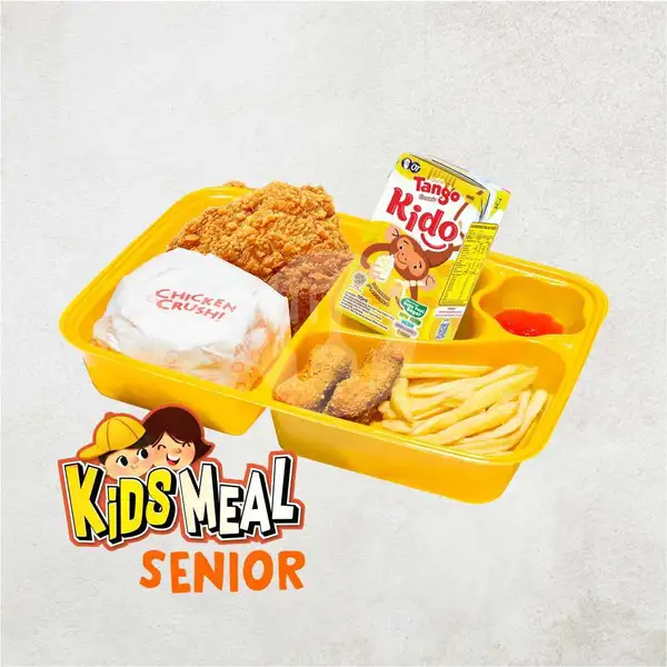 Kids Meal Senior | Chicken Crush, Tendean