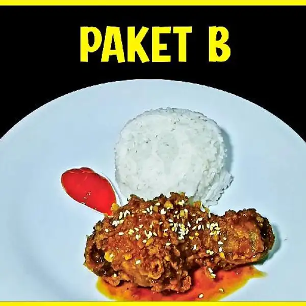 Paket B | Get Rich Chicken, Gubeng Kertajaya