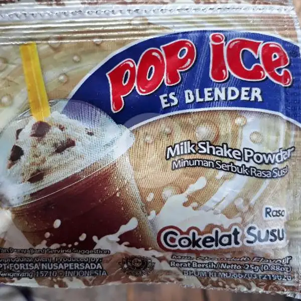 Pop Ice Coklat Susu | Warung Soto Mamah Hafidz, Benda