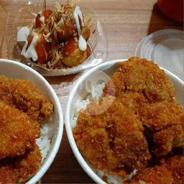 Chicken Katsu+ nasi | Takoyaki Halal, Pulau Nias