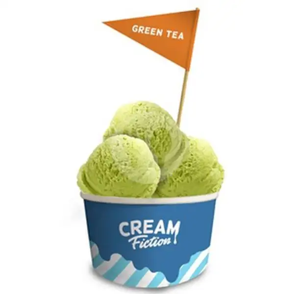 Cream Fiction Green Tea | BURGREENS - Healthy, Vegan, and Vegetarian, Menteng