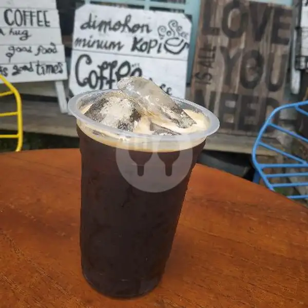 Paket 3 Cup Ice black Coffee | Warkop Modjok, Pondok Hijau