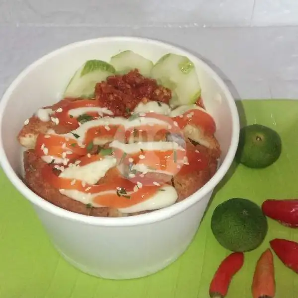 Rice Bowl Chiken Katsu Original | Kedai Daiboci Bun-Bun, Bekasi Barat