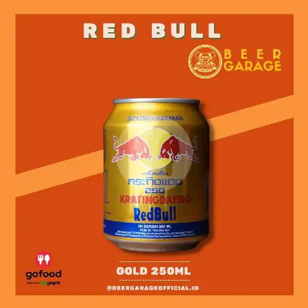 REDBULL GOLD 250ml | Beer Garage, Ruko Bolsena