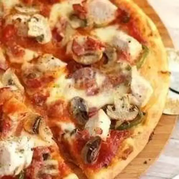 Pizza Pollo Large | Piccola Stella Batam, Dermaga Sukajadi